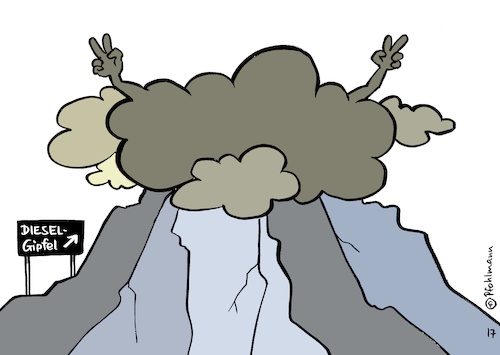 Dieselgipfelwolken Dieselgipfelwolken