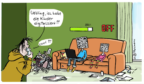 Digitalisierte Kinder Digitalisierte Kinder