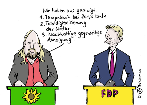 Einigung Grün-Gelb Einigung Grün-Gelb