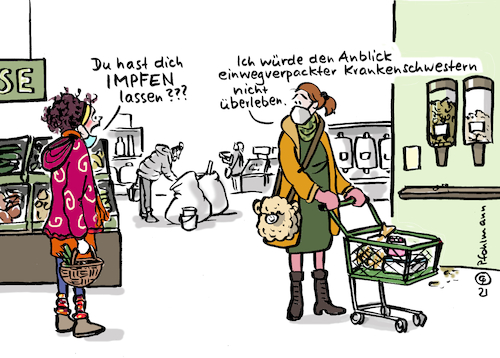 Cartoon: einwegverpackt (medium) by Pfohlmann tagged corona,pandemie,coronavirus,einweg,unverpackt,bioladen,verpackung,hygiene,krankenhaus,klinik,umwelt,plastik,plastikmüll,impfen,impfung,krankenschwester,krankenpfleger,medizin,intensivstation,corona,pandemie,coronavirus,einweg,unverpackt,bioladen,verpackung,hygiene,krankenhaus,klinik,umwelt,plastik,plastikmüll,impfen,impfung,krankenschwester,krankenpfleger,medizin,intensivstation