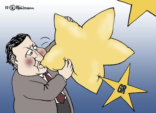 Cartoon: EU-Wachstumsplan (medium) by Pfohlmann tagged eu,europa,barroso,wachstum,zehnjahresplan,griechenland,pleite,stern,eu,europa,barroso,wachstum,zehnjahresplan,griechenland,pleite,stern