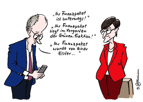 Finanzpaket-Odyssee Finanzpaket-Odyssee