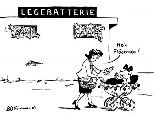 Cartoon: Flöckchen (medium) by Pfohlmann tagged flocke,eisbär,tierschutz,,flöckchen,flocke,kosename,wirtschaft,eisbär,baby,kind,nachwuchs,kinderwagen,mutter,eltern,familie,milch,trinken,versorgen,bär,tierschutz,schutz,tiere,tierhaltung,tierquälerei,quälerei,käfighaltung,käfig,gefängnis,gefangen,vögel,vogel,huhn,hühner,eier,lebensmitel,nahrung,essen,lebebatterie,batterie,legen,gerechtigkeit,süß,ungerecht,stall,masse,ware,produktion,produkt,tierliebe,liebe,bemuttern,skrupellos