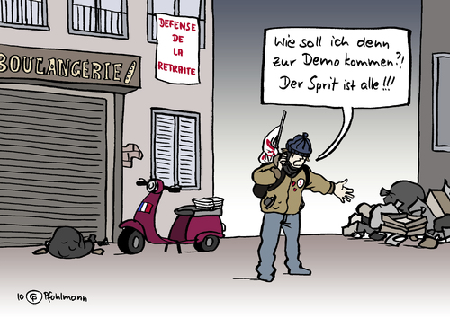 Französischer Protest Französischer Protest
