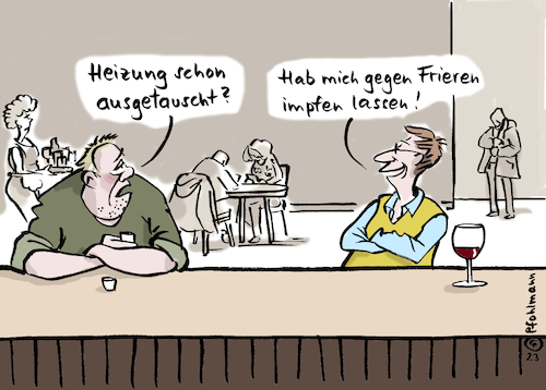 Frieren-Impfung Frieren-Impfung