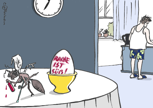 Frühstücksei Rache Frühstücksei Rache