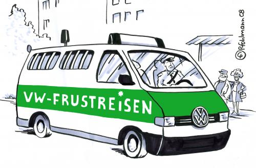 Cartoon: Frustreisen (medium) by Pfohlmann tagged vw,lustreisen,,vw,volkswagen,reise,lust,frust,polizei,wagen,auto,fahrzeug,autofahren,vereisen,frustreisen,polizisten