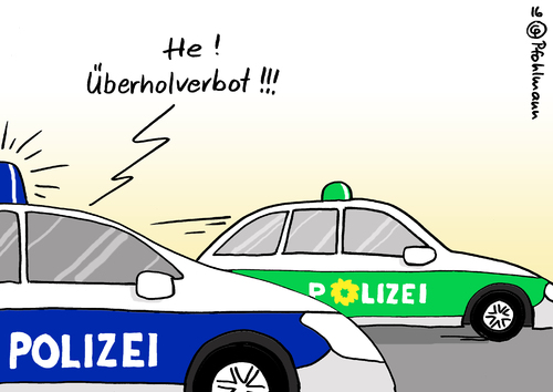 Grüne Polizei