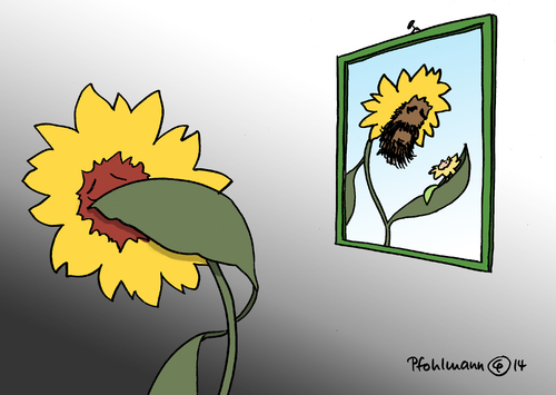 Grüne Schamblume Grüne Schamblume