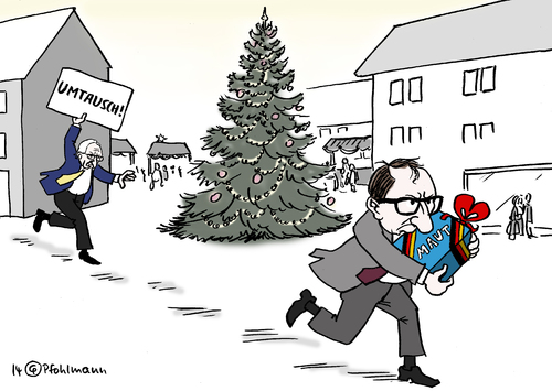 Juncker jagt Dobrindt Juncker jagt Dobrindt