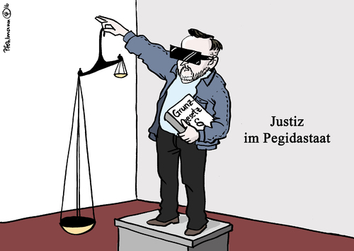 Justiz im Pegidastaat