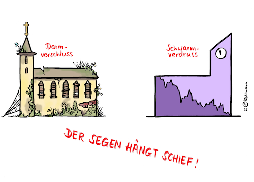 Kirchensegen schief Kirchensegen schief