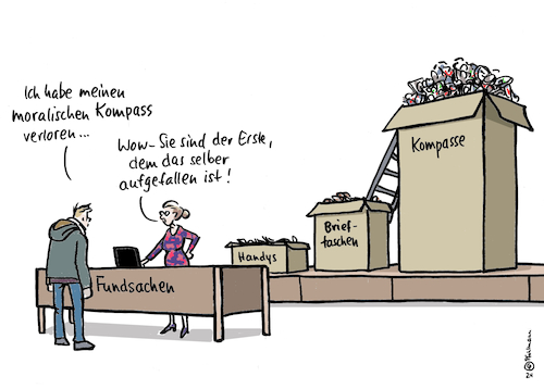 Kompass-Verlust Kompass-Verlust