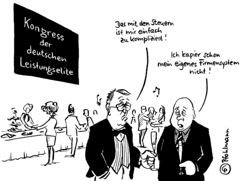 Cartoon: Leistungselite (medium) by Pfohlmann tagged kompliziert,steuersystem,firmengeflecht,steuerpolitik,steuern,steuer,firmensystem,vorstände,vorstand,bosse,manager,wirtschaftselite,wirtschaft,elite,leistungselite,kongress,kongress,leistungselite,elite,wirtschaft,wirtschaftselite,manager,bosse,vorstand,vorstände,firmensystem,steuer,steuern,steuerpolitik,firmengeflecht,steuersystem,kompliziert