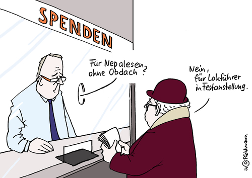Lokführer-Spenden Lokführer-Spenden