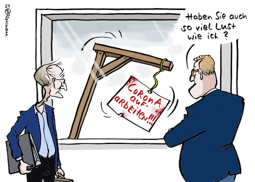 Cartoon: Lust auf Aufarbeitung (medium) by Pfohlmann tagged corona,pandemie,coronapandemie,covid,gesundheitsminister,aufarbeitung,politik,maßnahmen,einschränkungen,lockdowns,galgen,verschwörungstheorie,querdenker,maßnahmengegner,demokratie,grundrechte,proteste,drohung,spahn,lauterbach,corona,pandemie,coronapandemie,covid,gesundheitsminister,aufarbeitung,politik,maßnahmen,einschränkungen,lockdowns,galgen,verschwörungstheorie,querdenker,maßnahmengegner,demokratie,grundrechte,proteste,drohung,spahn,lauterbach