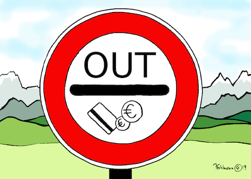 Cartoon: Maut - out (medium) by Pfohlmann tagged 2019,maut,out,eu,deutschland,gericht,eugh,urteil,csu,projekt,scheitern,verkehrsminister,scheuer,dobrindt,grenzverkehr,diskriminierung,finanzierung,2019,maut,out,eu,deutschland,gericht,eugh,urteil,csu,projekt,scheitern,verkehrsminister,scheuer,dobrindt,grenzverkehr,diskriminierung,finanzierung