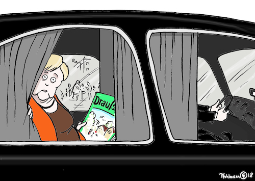 Merkel Draußen Merkel Draußen