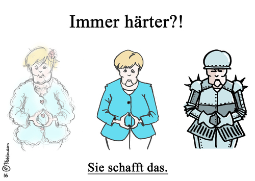 Merkel härter Merkel härter