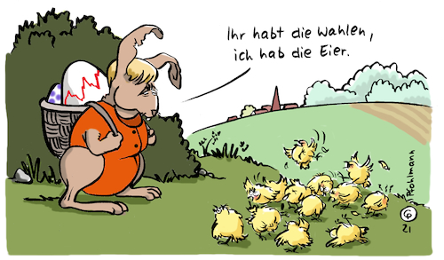 Merkel hat Eier Merkel hat Eier