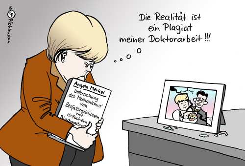 Merkel Plagiat Merkel Plagiat