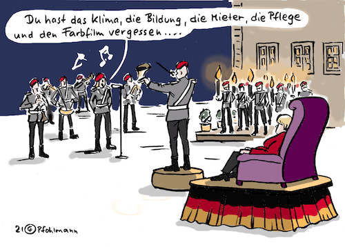 Merkel Zapfenstreich Merkel Zapfenstreich
