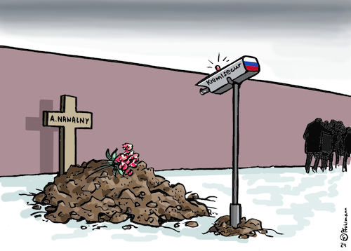 Cartoon: Nawalny Überwachung (medium) by Pfohlmann tagged nawalny,kreml,russland,überwachung,kamera,überwachungskamera,begräbnis,bestattung,grab,videoüberwachung,putin,trauer,friedhof,trauerfeier,beerdigung,opposition,diktatur,nawalny,kreml,russland,überwachung,kamera,überwachungskamera,begräbnis,bestattung,grab,videoüberwachung,putin,trauer,friedhof,trauerfeier,beerdigung,opposition,diktatur