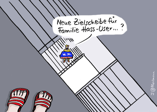 Neue Hass-Zielscheibe Neue Hass-Zielscheibe