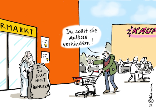 Nicht hamstern! Nicht hamstern!