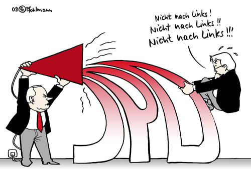 Nicht nach links! Nicht nach links!