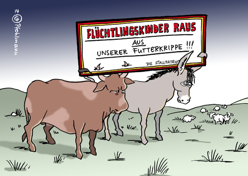 Ochs- und Esel-Demo Ochs- und Esel-Demo