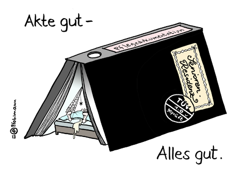 Cartoon: Pflege-Akte (medium) by Pfohlmann tagged karikatur,cartoon,color,farbe,2013,deutschland,pflege,pflegetüv,tüv,medizinischer,dienst,kontrolle,prüfung,note,benotung,bewertung,akte,mensch,pflegeheim,altenheim,pflegenotstand,seniorenresidenz,kriterien,reform,karikatur,cartoon,color,farbe,2013,deutschland,pflege,pflegetüv,tüv,medizinischer,dienst,kontrolle,prüfung,note,benotung,bewertung,akte,mensch,pflegeheim,altenheim,pflegenotstand,seniorenresidenz,kriterien,reform