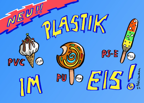 Plastik im Eis Plastik im Eis