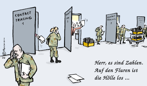 Cartoon: Rilke Herbst (medium) by Pfohlmann tagged 2020,deutschland,corona,coronavirus,pandemie,contact,tracing,kontaktverfolgung,bundeswehr,gesundheitsamt,herbst,rilke,gedicht,infektionszahlen,siebentageinzidenz,kontrollverlust,nachverfolgung,gesundheit,krankheit,infektionskette,behörde,öffentlicher,dienst,2020,deutschland,corona,coronavirus,pandemie,contact,tracing,kontaktverfolgung,bundeswehr,gesundheitsamt,herbst,rilke,gedicht,infektionszahlen,siebentageinzidenz,kontrollverlust,nachverfolgung,gesundheit,krankheit,infektionskette,behörde,öffentlicher,dienst