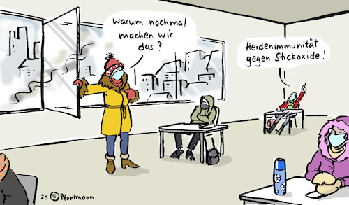 Schulen lüften