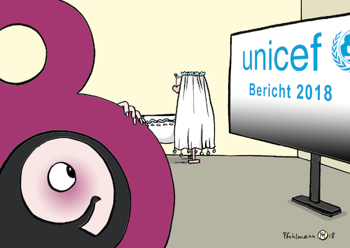 Cartoon: Jahreswechsel 8-9 (medium) by Pfohlmann tagged karikatur,cartoon,color,farbe,2018,global,welt,jahreswechsel,2019,schwanger,schwangerschaft,embryo,hochschwanger,geburt,unicef,kinder,bericht,wiege,erwartungen,mutter,karikatur,cartoon,color,farbe,2018,global,welt,jahreswechsel,2019,schwanger,schwangerschaft,embryo,hochschwanger,geburt,unicef,kinder,bericht,wiege,erwartungen,mutter