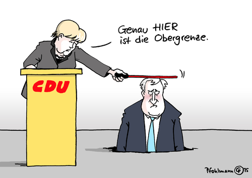 Seehofers Obergrenze Seehofers Obergrenze