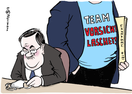 Cartoon: Team Vorsicht Laschet (medium) by Pfohlmann tagged corona,coronapandemie,kanzler,kanzlerkandidat,kanzlerkandidatur,union,cdu,csu,laschet,söder,pandemie,maßnahmen,team,vorsicht,konkurrenz,partei,bundestagwahl,corona,coronapandemie,kanzler,kanzlerkandidat,kanzlerkandidatur,union,cdu,csu,laschet,söder,pandemie,maßnahmen,team,vorsicht,konkurrenz,partei,bundestagwahl