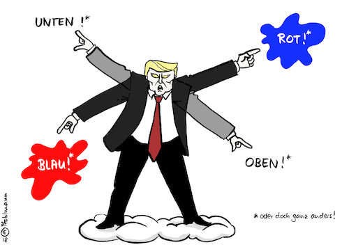 Trump dreht hohl Trump dreht hohl