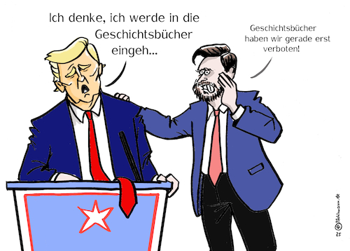 Trump Geschichtsbücher Trump Geschichtsbücher
