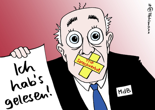 TTIP Sprechverbot TTIP Sprechverbot