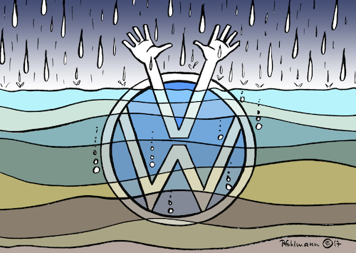 VW Hochwasser