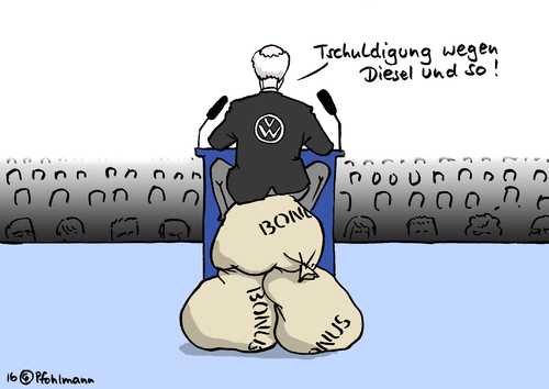 VW Tschuldigung