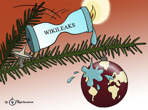 Cartoon: Wikiwachs (medium) by Pfohlmann tagged wikileaks,weihnachten,globus,welt,weltkugel,christbaum,weihnachtsbaum,logo,kerze,tanne,tannenbaum,wikileaks,weihnachten,globus,weltkugel,christbaum,weihnachtsbaum,kerze,tanne,tannenbaum