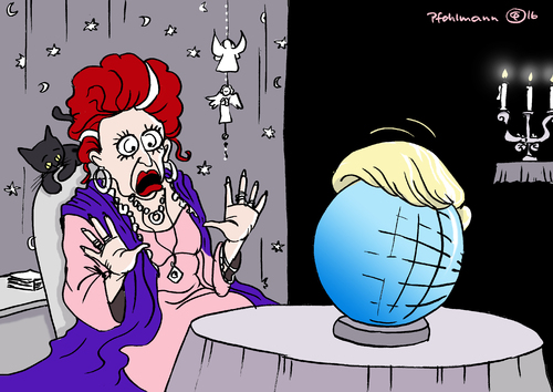 Cartoon: Zukunft Trump (medium) by Pfohlmann tagged karikatur,cartoon,2016,color,farbe,usa,hellseherin,zukunft,glaskugel,vorwahlen,nevade,kandidat,präsidentschaftswahlen,republikaner,trump,frisur,haare,tolle,toupet,wahrsagerin,global,globus,welt,weltkugel,karikatur,cartoon,2016,color,farbe,usa,hellseherin,zukunft,glaskugel,vorwahlen,nevade,kandidat,präsidentschaftswahlen,republikaner,trump,frisur,haare,tolle,toupet,wahrsagerin,global,globus,welt,weltkugel