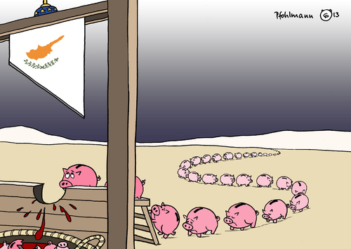 Zypern Schweine Zypern Schweine