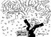 Cartoon: - (small) by Pfohlmann tagged wahlkampf,usa,clinton,