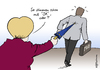 Cartoon: Abweichler (small) by Pfohlmann tagged karikatur,color,farbe,2001,deutschland,merkel,bundeskanzlerin,kanzlerin,abstimmung,eu,euro,rettungsschirm,schirm,abgeordneter,mdb,parlament,bundestag,gesetzentwurf,abweichler,koalition,schwarz,gelb