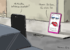 Cartoon: App-Strich (small) by Pfohlmann tagged 2020,corona,coronavirus,pandemie,app,freier,sex,covid19,covid,oronaapp,strich,prostitution,prostituierte,hure,kontakt,ansteckung,infektion,smartphone,handy,iphone,digitalisierung