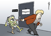 Cartoon: Atomgesetz (small) by Pfohlmann tagged atomgesetz,laufzeit,laufzeitverlängerung,akw,atomenergie,atomkraft,merkel,bundeskanzlerin,deutschland,bundesregierung,bundesrat,gesetzgebungsverfahren,zustimmungspflichtig,länder